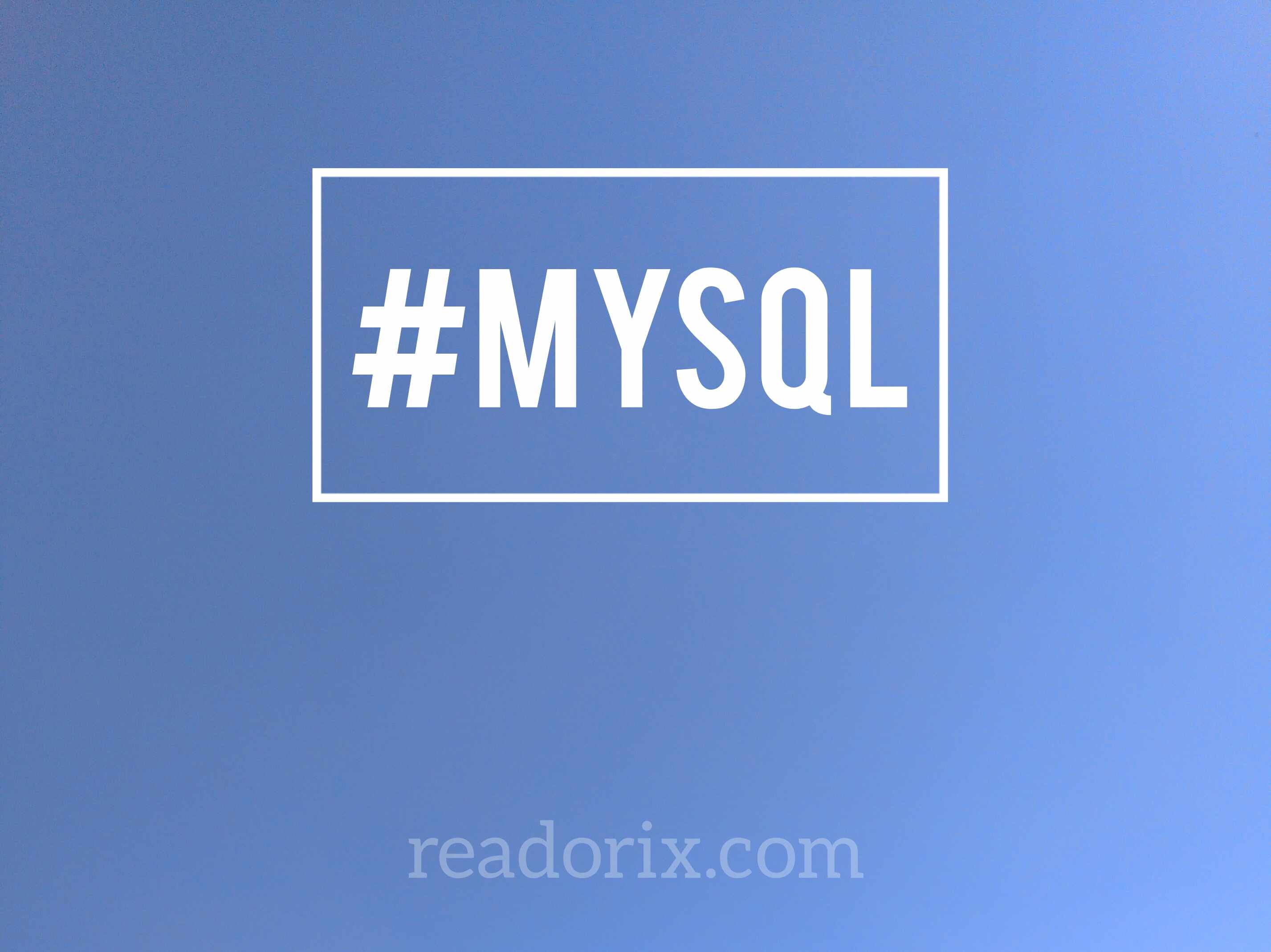 MySQL Interview Questions and Answers